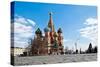 The Red Square-null-Stretched Canvas