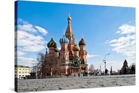The Red Square-null-Stretched Canvas