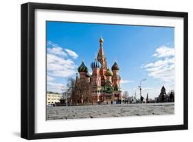 The Red Square-null-Framed Art Print