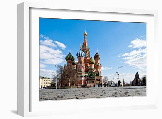 The Red Square-null-Framed Art Print