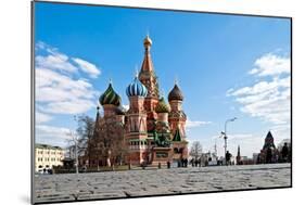 The Red Square-null-Mounted Art Print