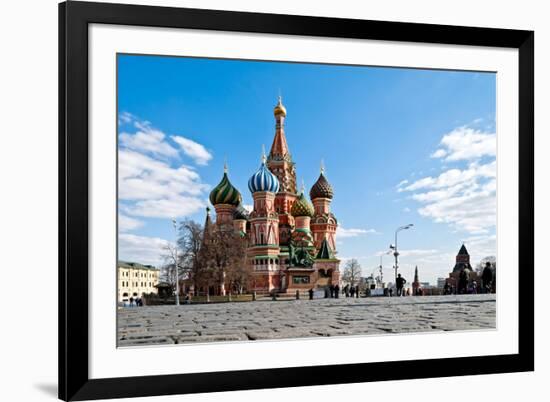 The Red Square-null-Framed Art Print