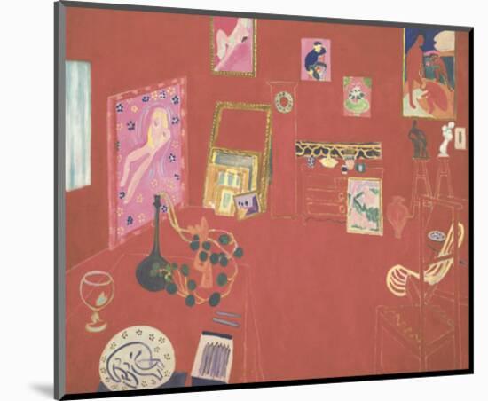 The Red Studio, 1911-Henri Matisse-Mounted Art Print