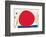 The Red Sun-Joan Miro-Framed Art Print