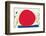 The Red Sun-Joan Miro-Framed Art Print