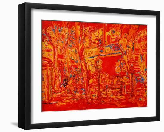 The Red Tavern-Brenda Brin Booker-Framed Giclee Print