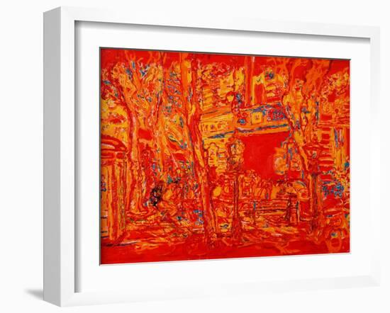 The Red Tavern-Brenda Brin Booker-Framed Giclee Print