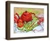 The Red Teapot-Joan Thewsey-Framed Giclee Print