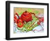 The Red Teapot-Joan Thewsey-Framed Giclee Print