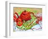 The Red Teapot-Joan Thewsey-Framed Giclee Print