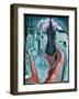 The Red Tower in Halle, 1915-Ernst Ludwig Kirchner-Framed Giclee Print