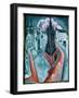 The Red Tower in Halle, 1915-Ernst Ludwig Kirchner-Framed Giclee Print