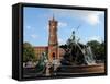 The Red Town Hall (Rotes Rathaus), Berlin, Germany-null-Framed Stretched Canvas