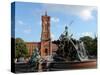 The Red Town Hall (Rotes Rathaus), Berlin, Germany-null-Stretched Canvas