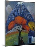 The Red Tree, 1910-Marianne von Werefkin-Mounted Giclee Print