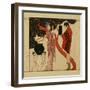 The Red Tree-Georges Barbier-Framed Giclee Print