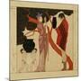 The Red Tree-Georges Barbier-Mounted Giclee Print