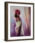 The Red Turban, 2015-Colin Bootman-Framed Giclee Print