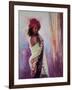 The Red Turban, 2015-Colin Bootman-Framed Giclee Print