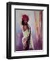 The Red Turban, 2015-Colin Bootman-Framed Giclee Print