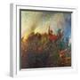 The Red Vanguard of Argonne-Plinio Nomellini-Framed Giclee Print