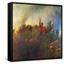 The Red Vanguard of Argonne-Plinio Nomellini-Framed Stretched Canvas