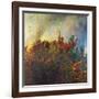 The Red Vanguard of Argonne-Plinio Nomellini-Framed Giclee Print