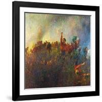 The Red Vanguard of Argonne-Plinio Nomellini-Framed Giclee Print