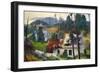 The Red Vine, Mantinicus Island, Maine-George Bellows-Framed Art Print