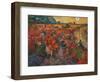 The red Vineyard at Arles,1888. Canvas,73 x 91 cm.-Vincent van Gogh-Framed Premium Giclee Print