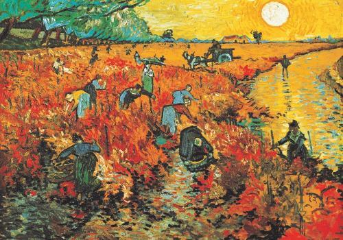 Red Vineyard at Arles, c.1888' - Vincent | AllPosters.com