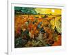 The Red Vineyard at Arles, c.1888-Vincent van Gogh-Framed Art Print