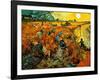 The Red Vineyard at Arles, c.1888-Vincent van Gogh-Framed Art Print