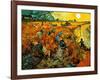 The Red Vineyard at Arles, c.1888-Vincent van Gogh-Framed Art Print