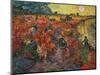 The Red Vineyard at Arles, c.1888-Vincent van Gogh-Mounted Giclee Print
