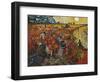 The Red Vineyard in Arles, 1888-Vincent van Gogh-Framed Giclee Print