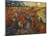 The Red Vineyard in Arles, 1888-Vincent van Gogh-Mounted Giclee Print