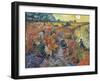 The Red Vineyards at Arles, 1888-Vincent van Gogh-Framed Giclee Print