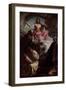 The Redeemer with Saints Egidio-Gian Domenico Cignaroli-Framed Giclee Print