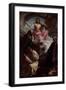 The Redeemer with Saints Egidio-Gian Domenico Cignaroli-Framed Giclee Print