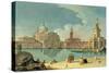The Redentore, Venice-Johan Anton Richter-Stretched Canvas
