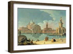 The Redentore, Venice-Johan Anton Richter-Framed Giclee Print