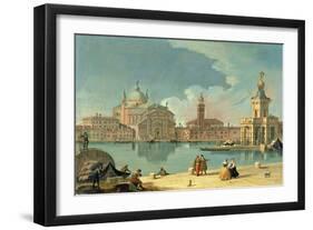 The Redentore, Venice-Johan Anton Richter-Framed Giclee Print