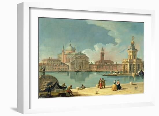 The Redentore, Venice-Johan Anton Richter-Framed Giclee Print