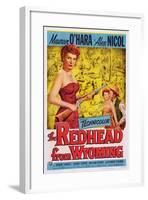 The Redhead from Wyoming, Maureen O'Hara, Alex Nichol, 1953-null-Framed Art Print