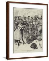 The Reel-Frederick Barnard-Framed Giclee Print
