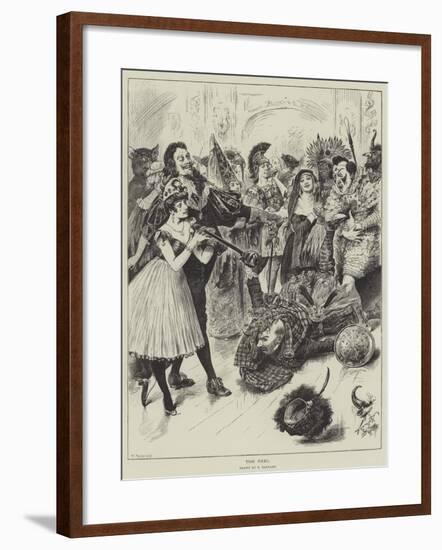 The Reel-Frederick Barnard-Framed Giclee Print