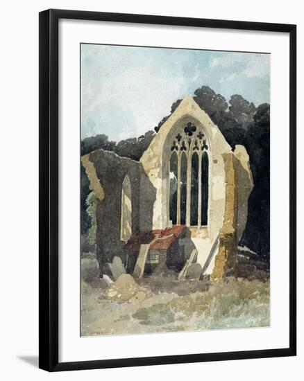 The Refectory at Walsingham Priory-John Sell Cotman-Framed Giclee Print