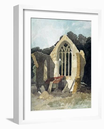 The Refectory at Walsingham Priory-John Sell Cotman-Framed Giclee Print