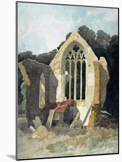 The Refectory at Walsingham Priory-John Sell Cotman-Mounted Giclee Print